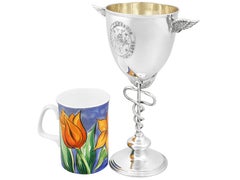 James Dixon & Sons Ltd Antique Victorian Sterling Silver Goblet