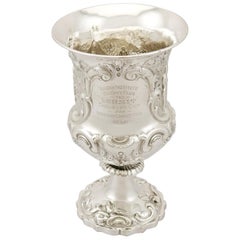 Antique Victorian Sterling Silver Goblet