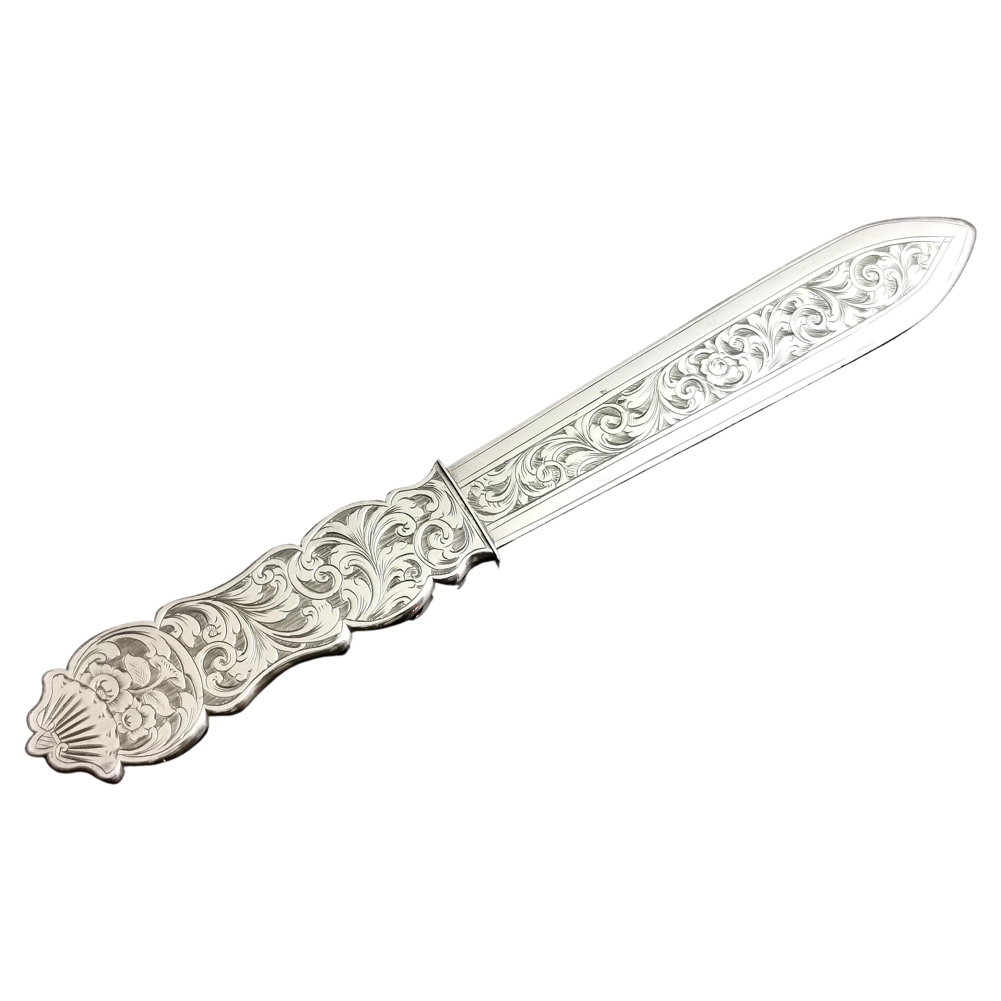 Sterling Silver Buccellati Magnifier/Letter Opener at 1stDibs