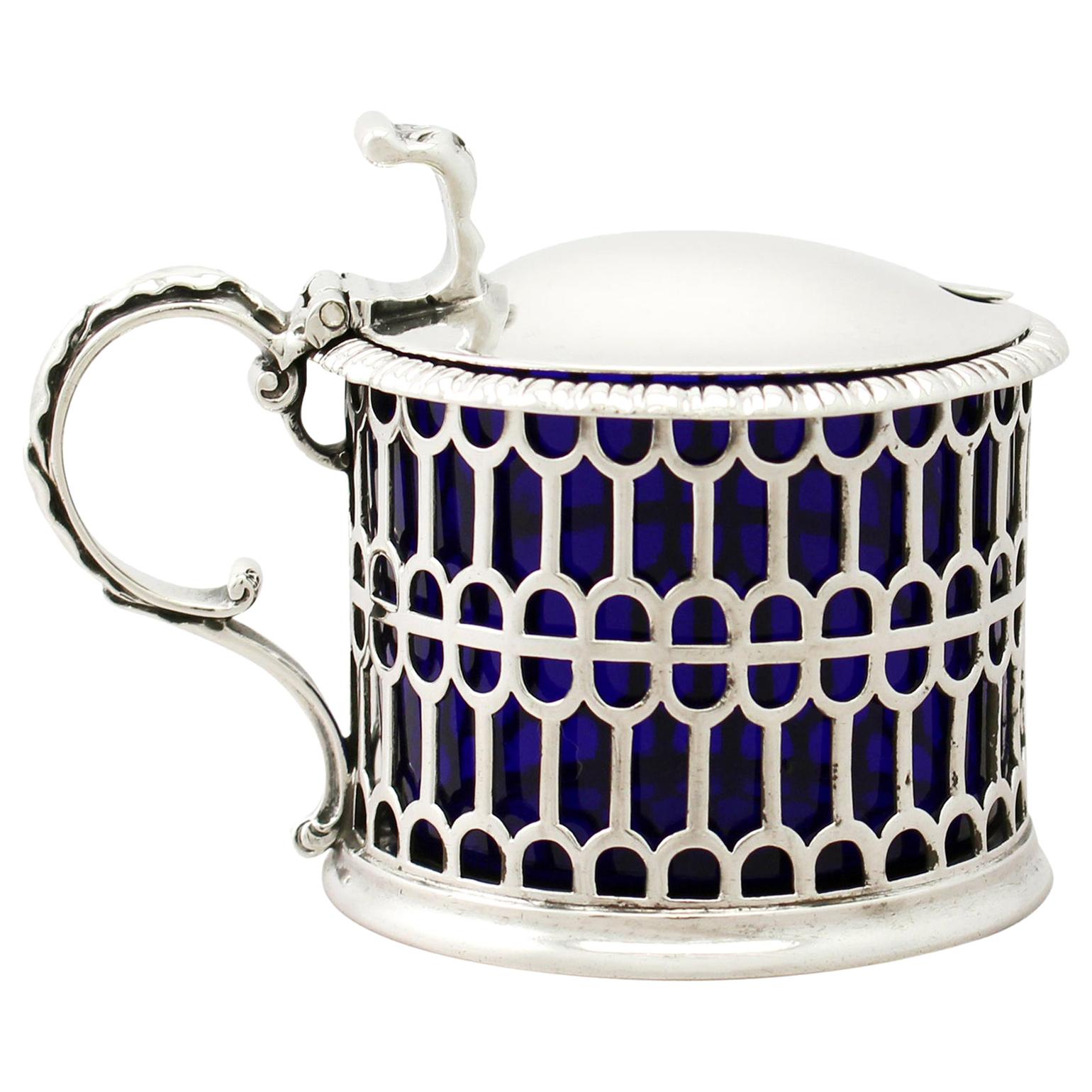 Victorian Antique Silver Honey Pot Or Skep At 1stDibs