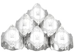 Antique Victorian Sterling Silver Napkin Rings