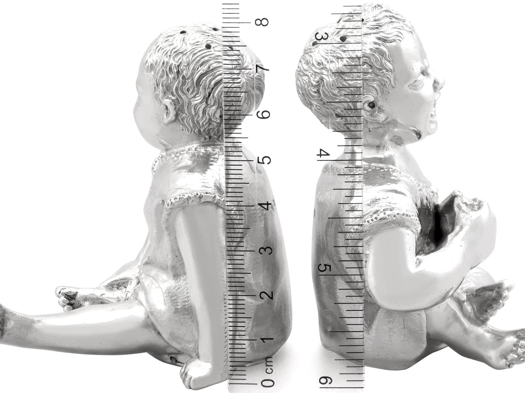 Antico peperone vittoriano in argento Sterling (1886) in vendita 13