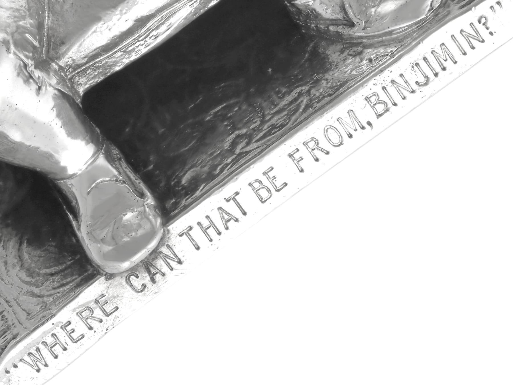 Antique Victorian Sterling Silver Novelty Inkwell (1885) For Sale 5