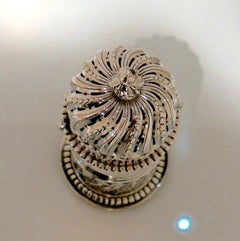 Antique Victorian Sterling Silver Pair Sugar Casters London 1900-1901 George Fox