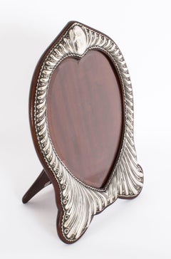 Antique Victorian Sterling Silver Photo Frame Dated 1894 33x26cm
