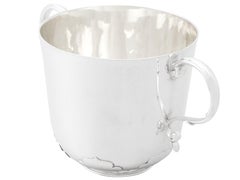 Daniel & John Wellby Victorian Sterling Silver Porringer