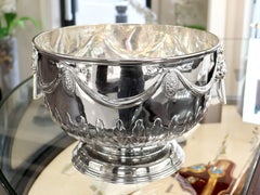 Antique Victorian Sterling Silver Presentation Bowl