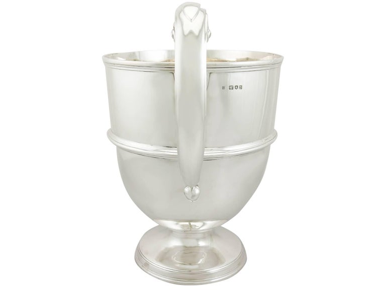 Antique Victorian Sterling Silver Presentation Champagne Cup In Excellent Condition For Sale In Jesmond, Newcastle Upon Tyne