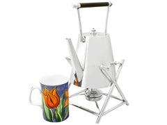 Victorian Sterling Silver Spirit Kettle Design Style