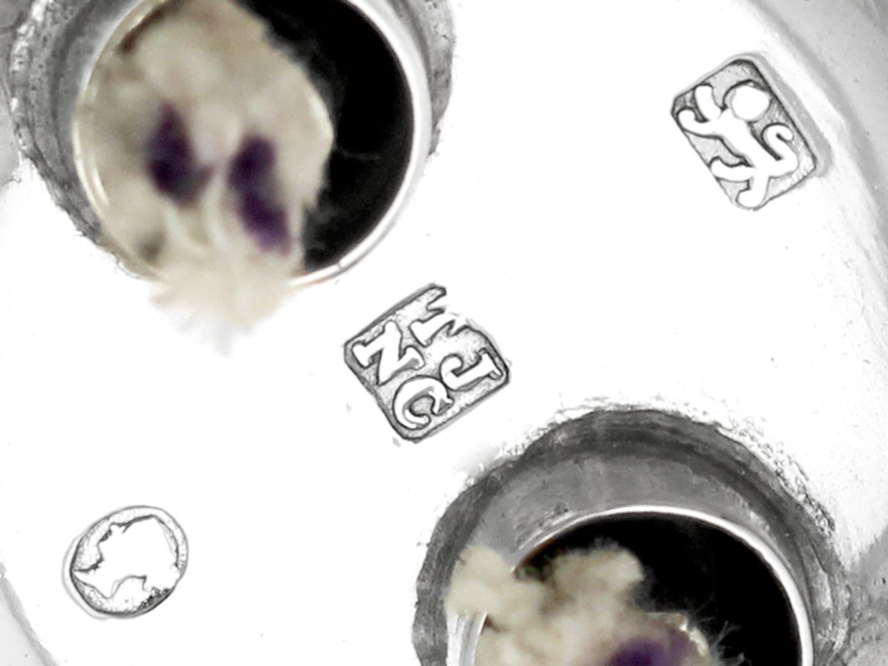 Bollitore vittoriano in argento sterling in vendita 8