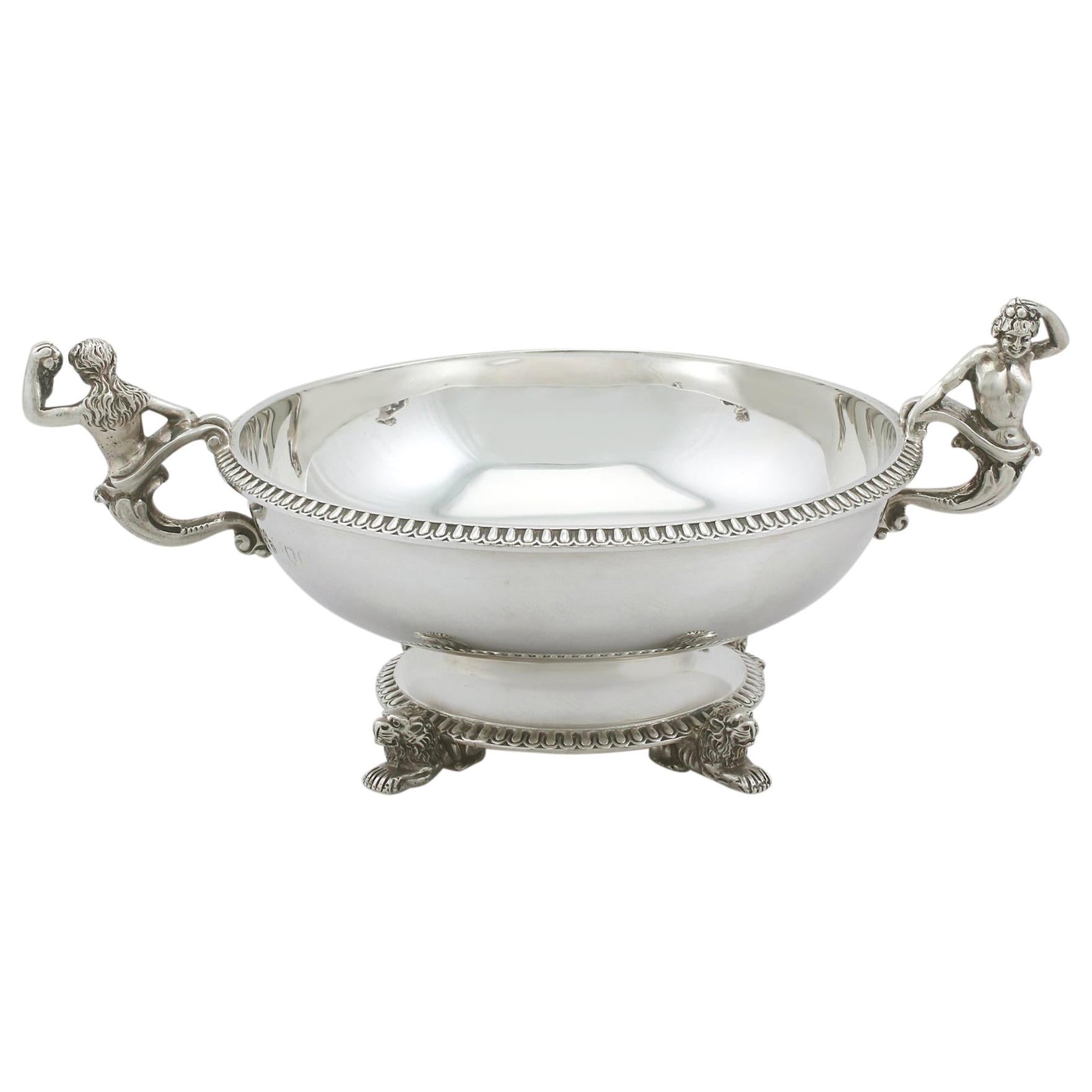 Antique Victorian Sterling Silver Sugar/Bon Bon Bowl