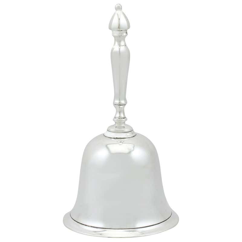 Antique Victorian Sterling Silver Table Bell at 1stDibs