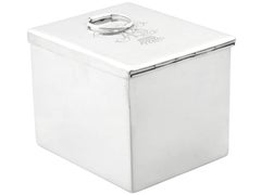 Antique Victorian Sterling Silver Tea Caddy (1890)