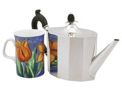 Antique Victorian Sterling Silver Teapot