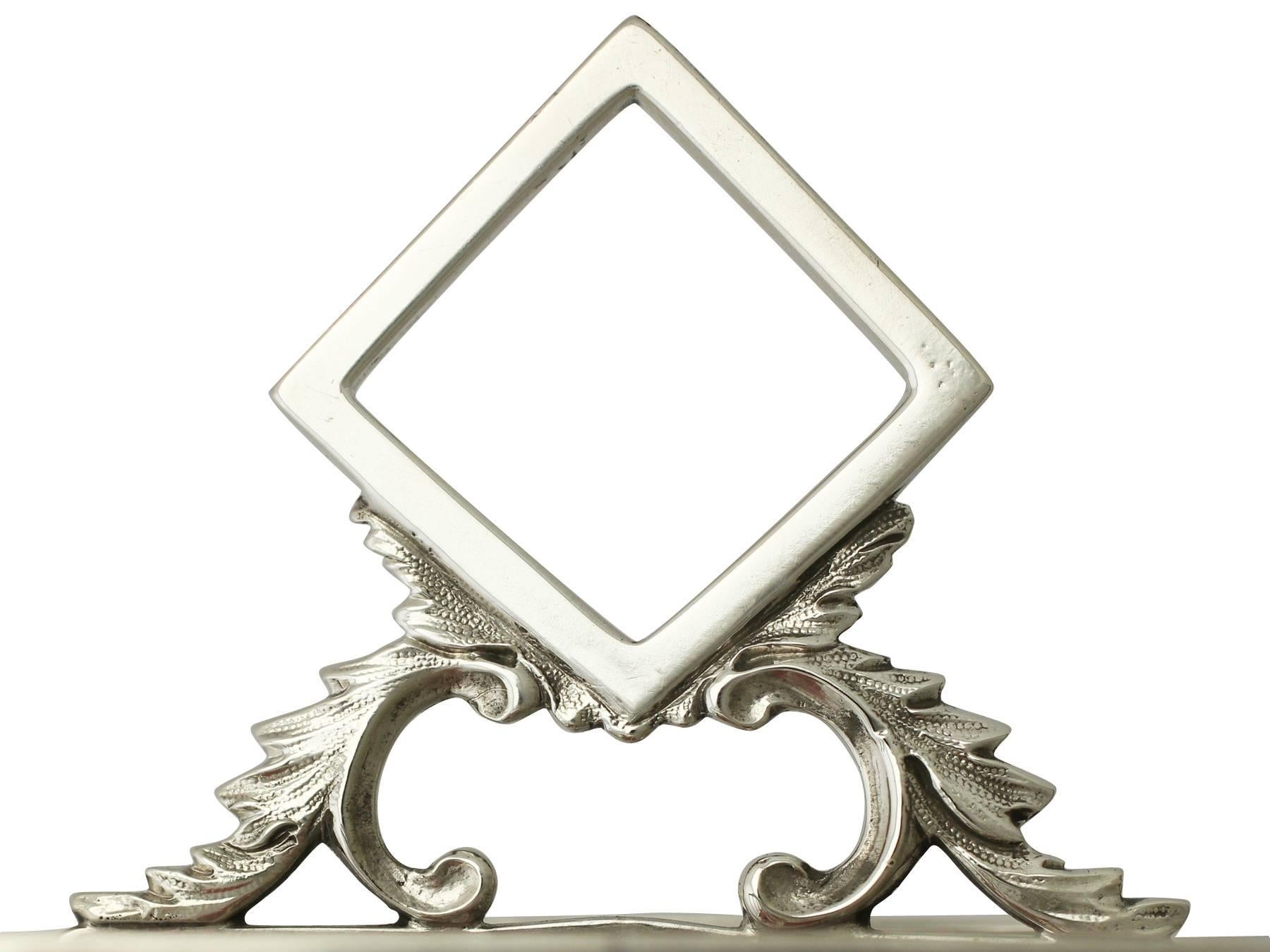 Antique Victorian Sterling Silver Toast/ Letter Rack, 1841 In Excellent Condition In Jesmond, Newcastle Upon Tyne
