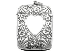 Antique Victorian Sterling Silver Vesta Case (1900)