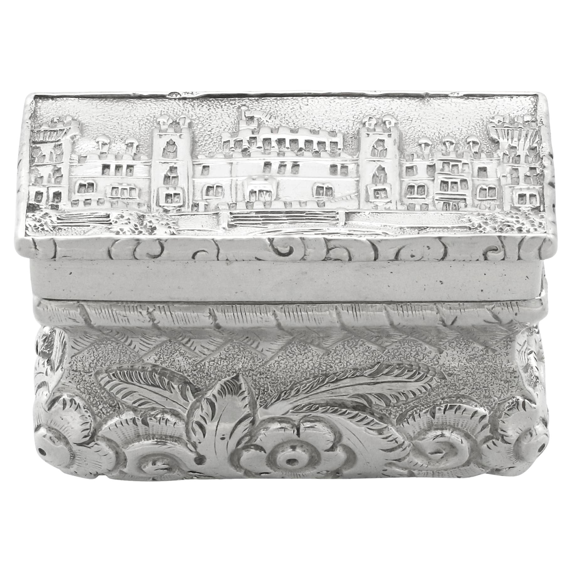 Antique Victorian Sterling Silver Vinaigrette
