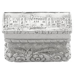 Antique Victorian Sterling Silver Vinaigrette
