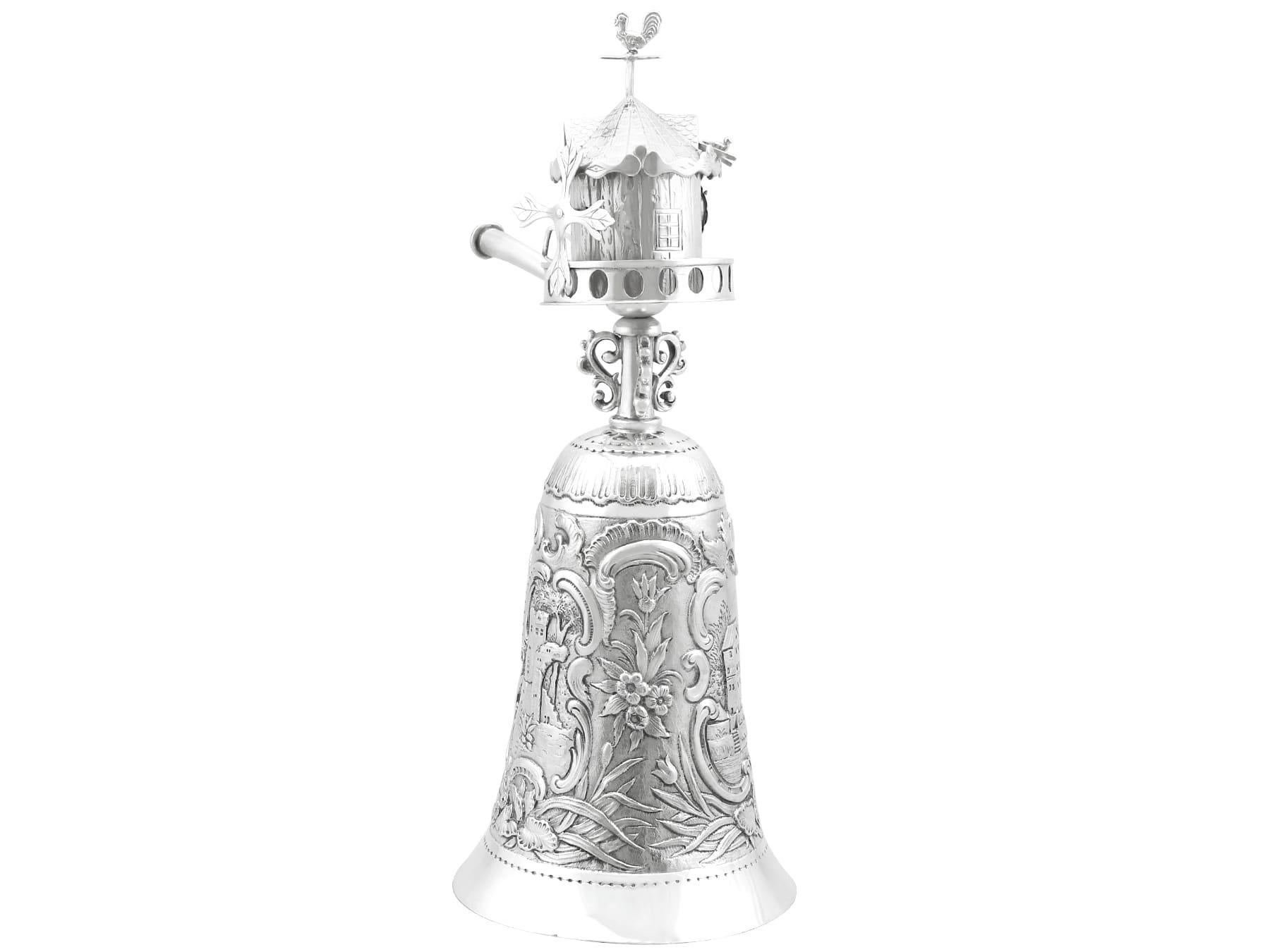 English Antique Victorian Sterling Silver Wager Cup (1887)