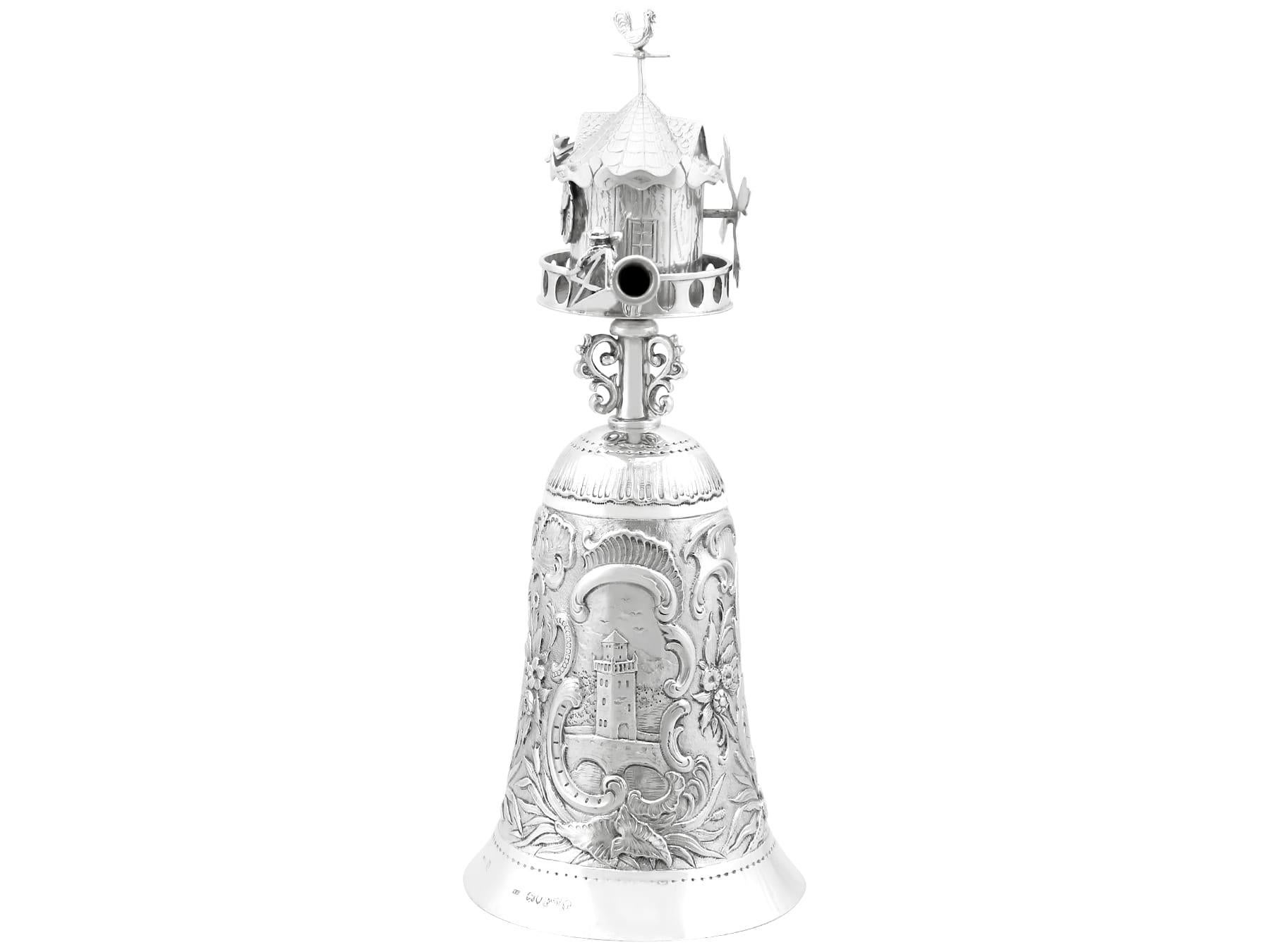 Late 19th Century Antique Victorian Sterling Silver Wager Cup (1887)
