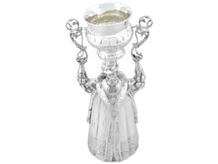 Antique Victorian Sterling Silver Wager Cup