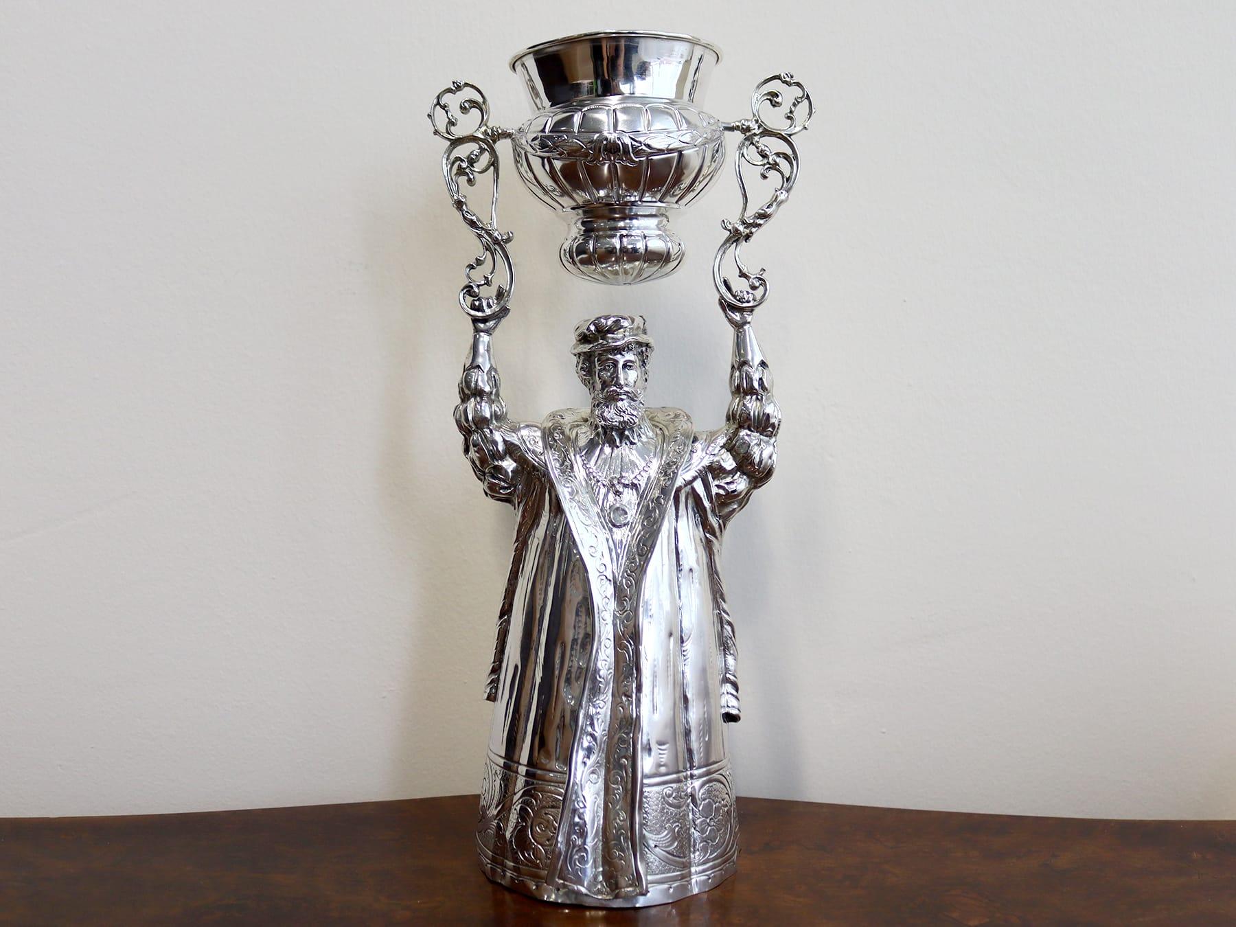Vittoriano Antica coppa da scommessa vittoriana in argento sterling in vendita