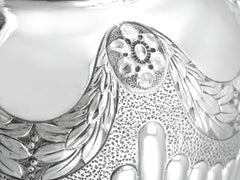 Viktorianischer Wasserkrug aus Sterling Silber