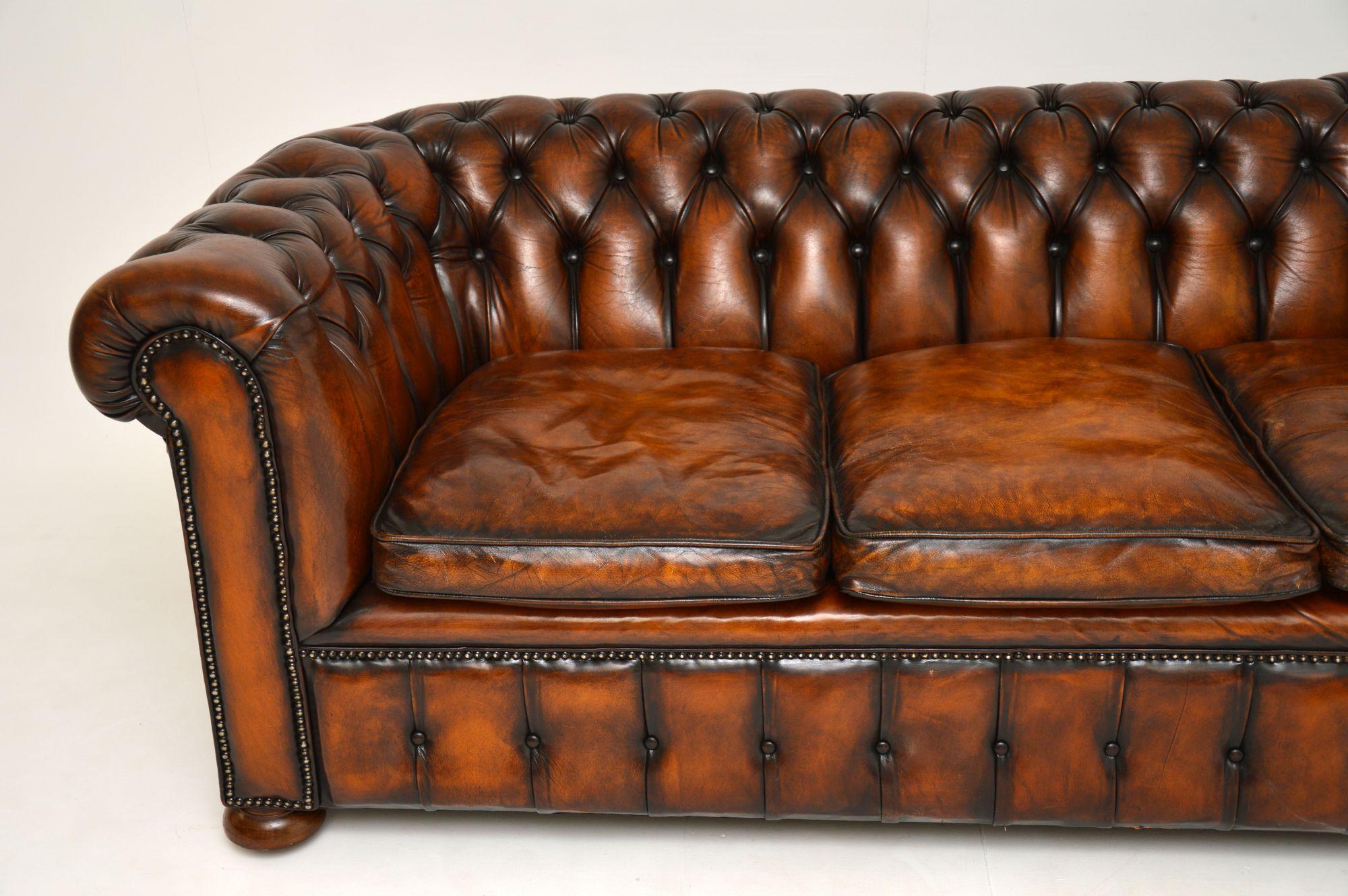 victorian style leather couch