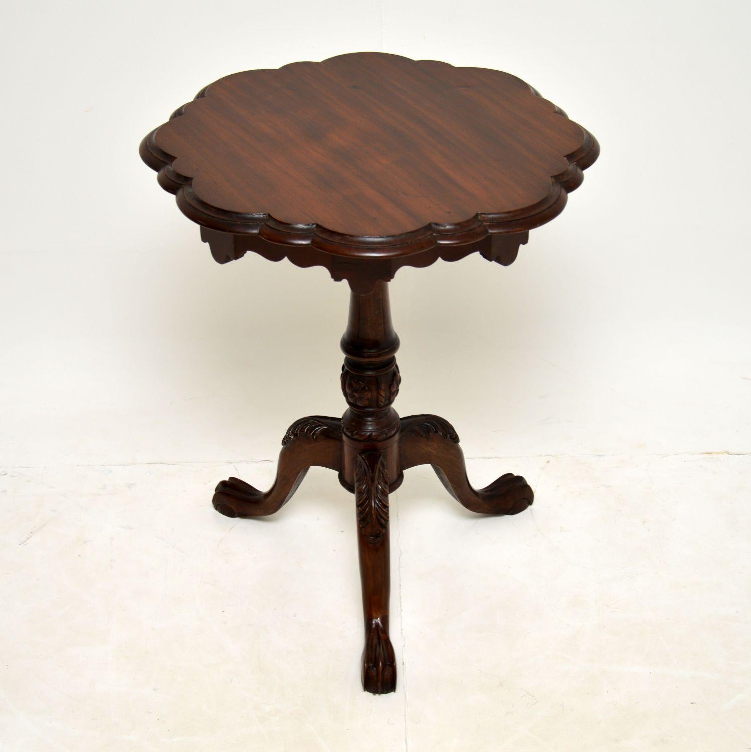 antique victorian side table