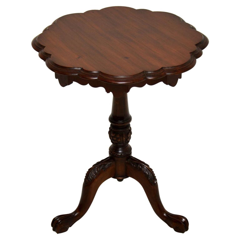 Antique Victorian Style Mahogany Side Table at 1stDibs mahogany end table antique, antique