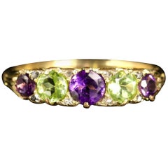 Antique Victorian Suffragette Ring 18 Carat, circa 1900