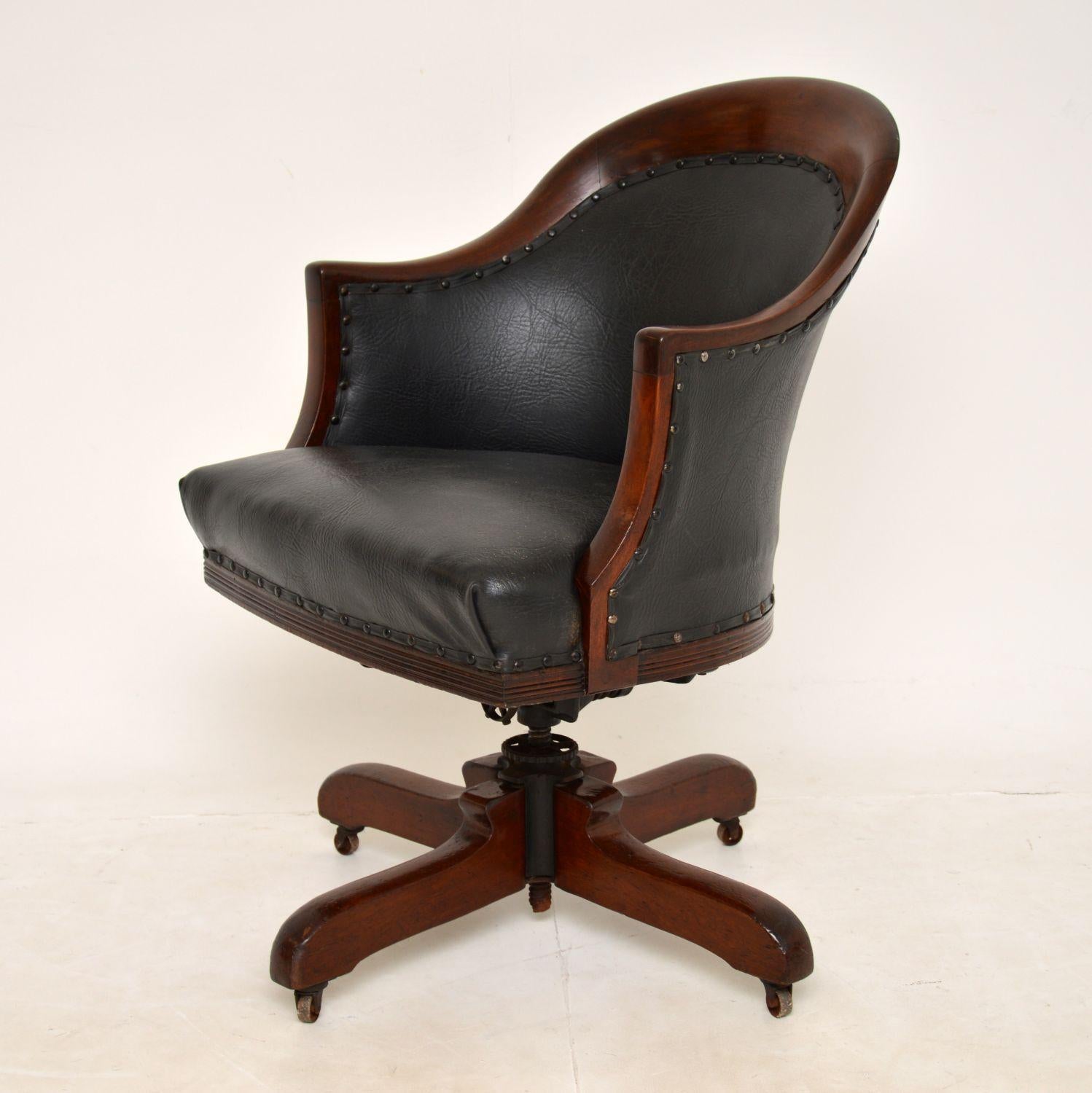 antique swivel chair