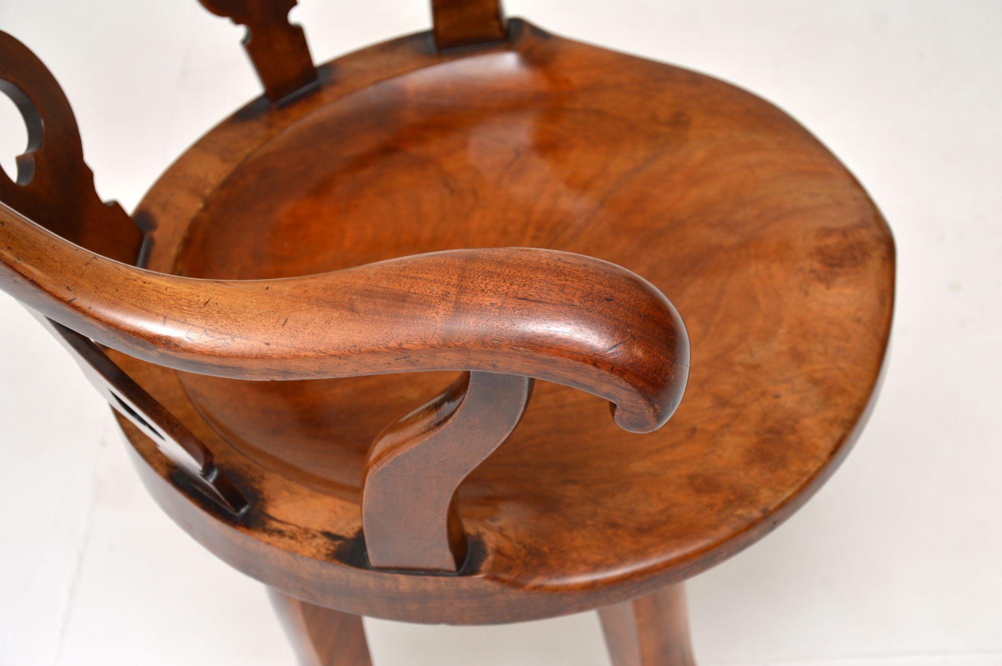 Antique Victorian Swivel Desk Chair 2