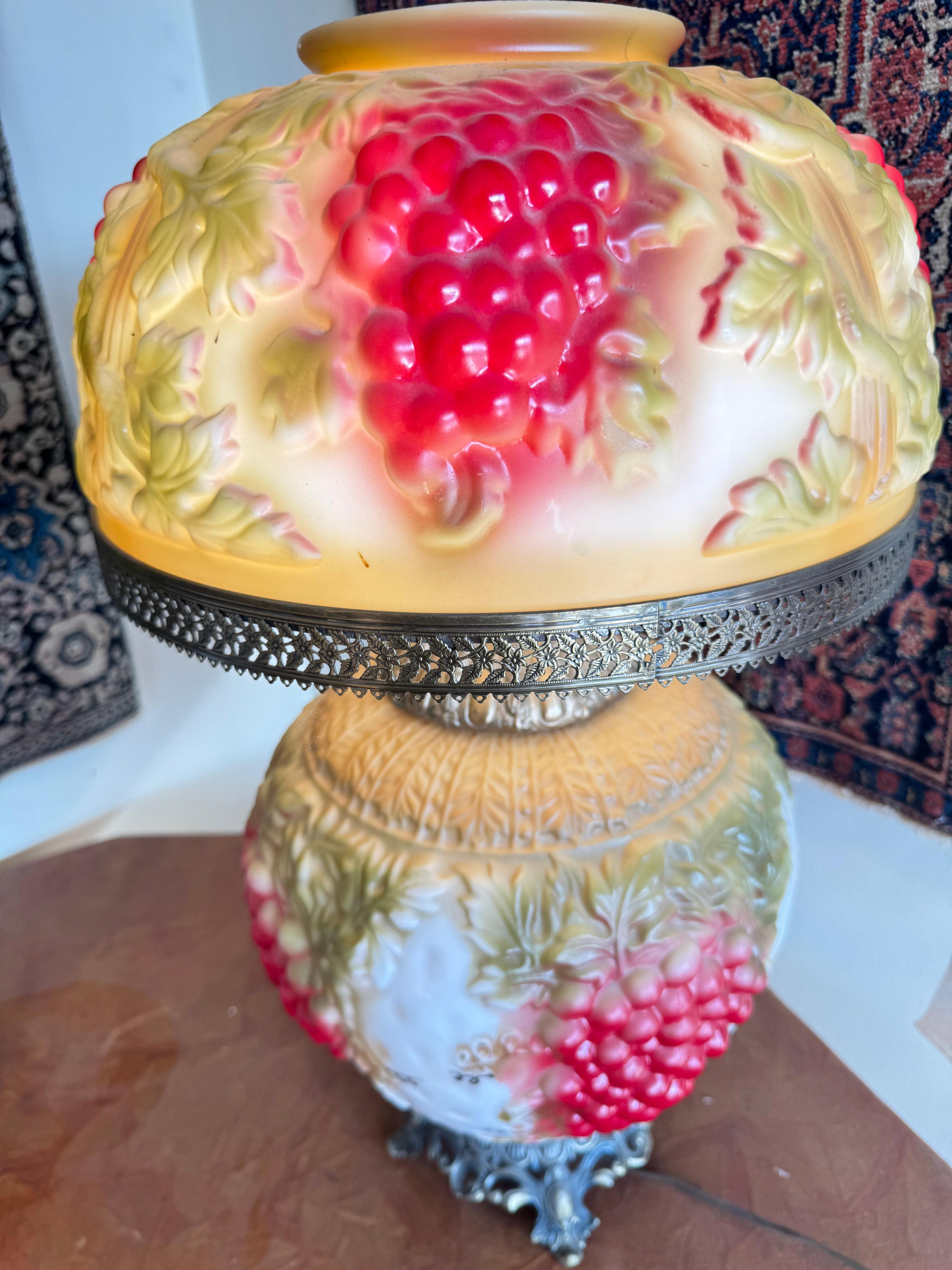 Antique Victorian Table Lamp - W142 For Sale 4