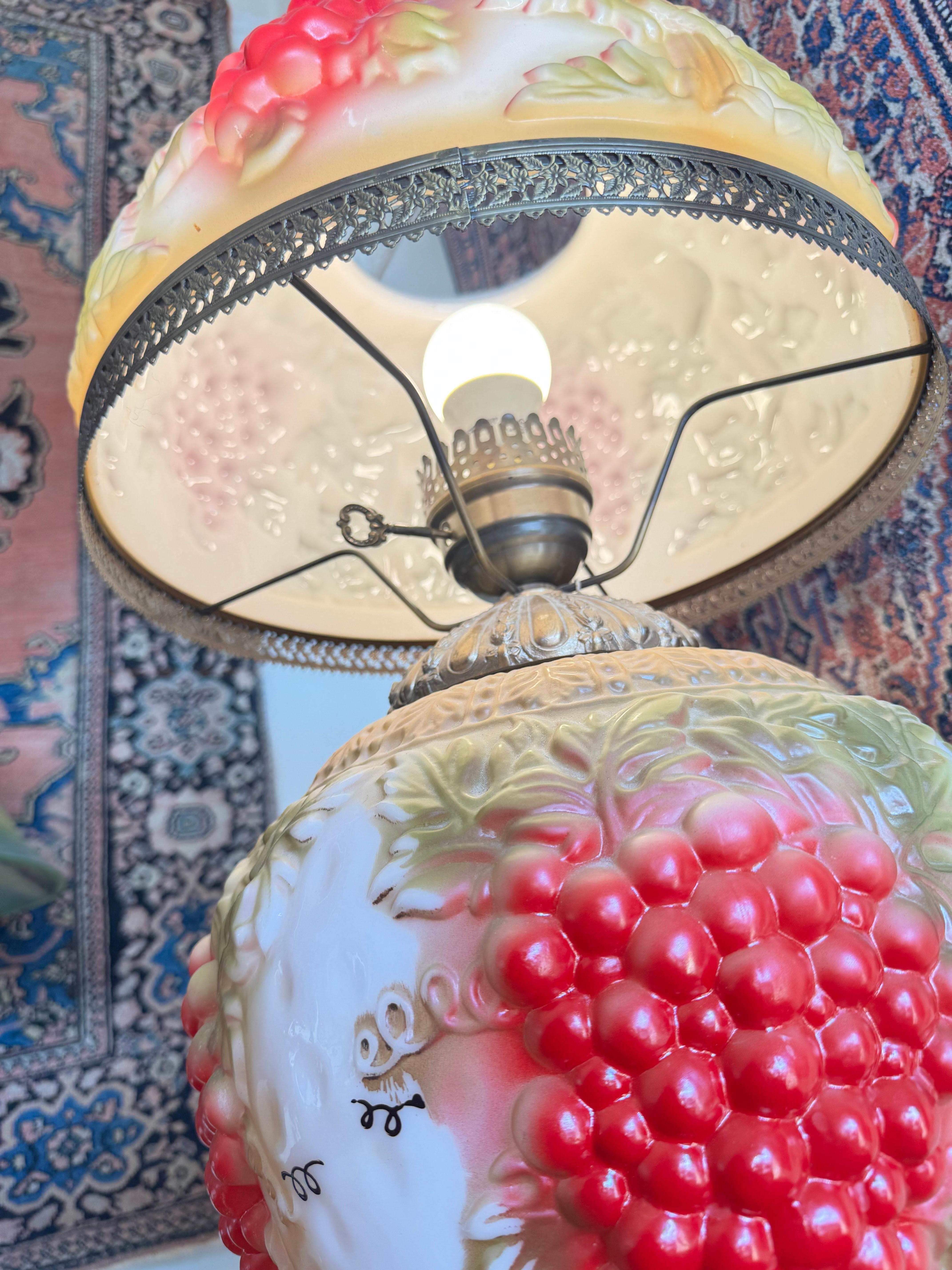 Antique Victorian Table Lamp - W142 For Sale 5