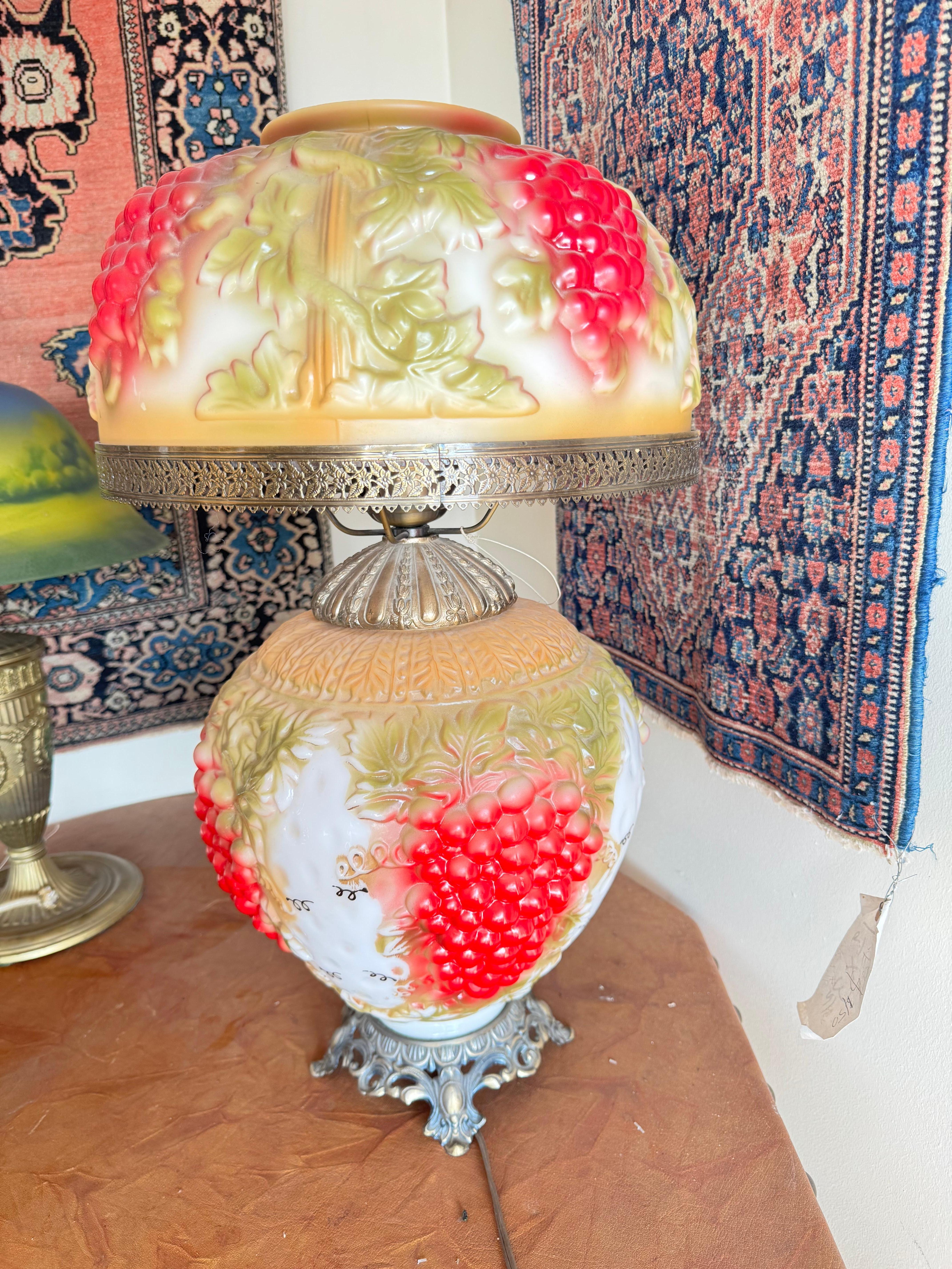 Antique Victorian Table Lamp - W142 For Sale 9
