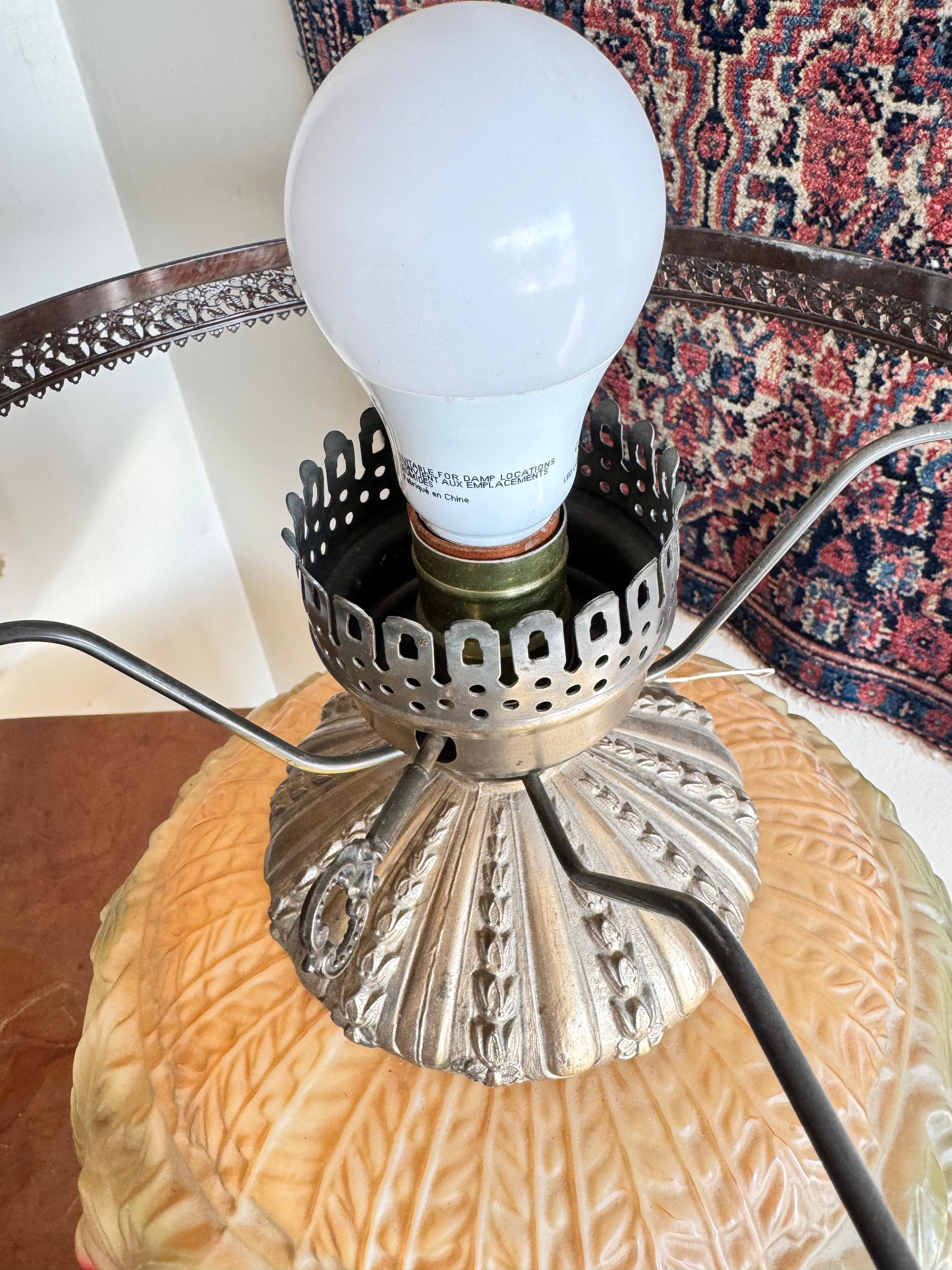 Antique Victorian Table Lamp - W142 For Sale 1