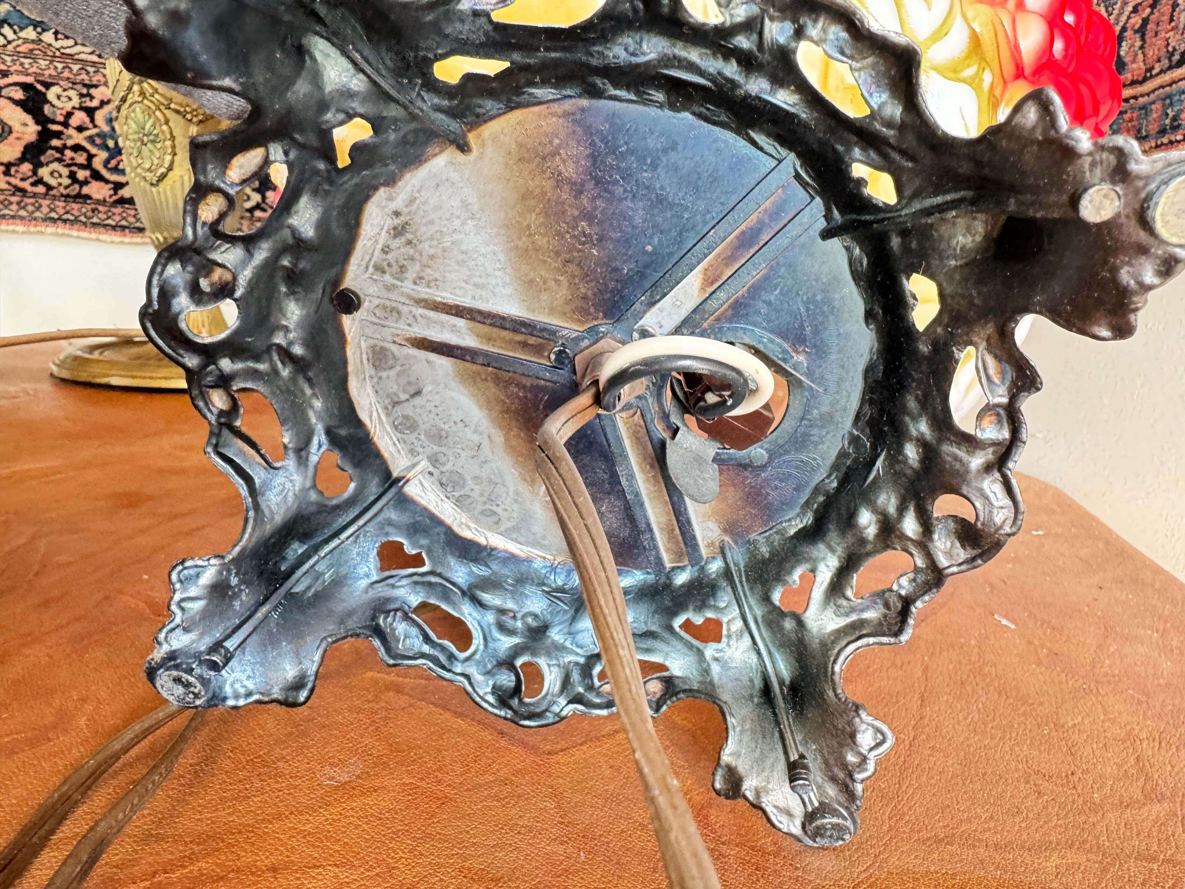 Antique Victorian Table Lamp - W142 For Sale 3