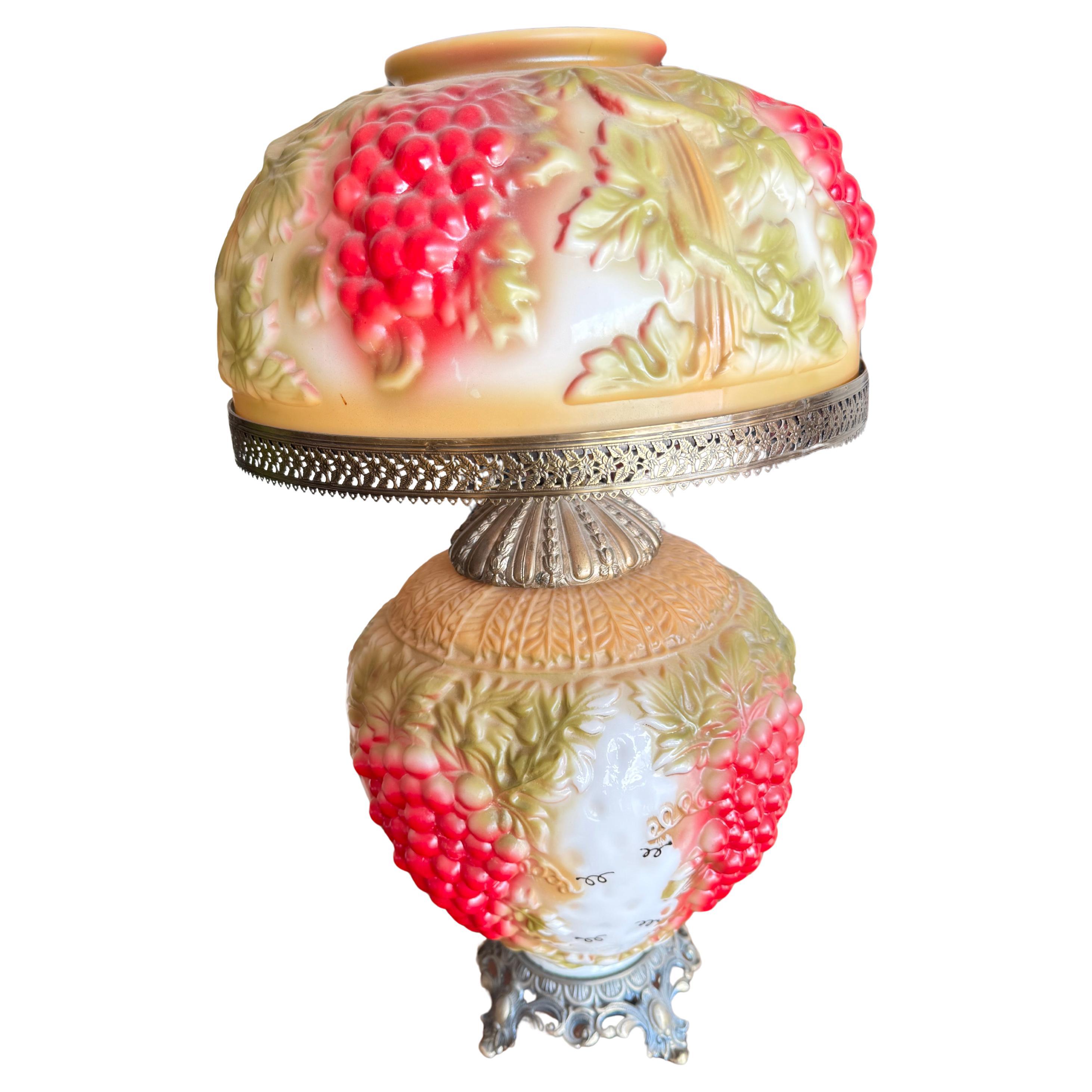 Antique Victorian Table Lamp - W142 For Sale