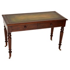 Antique Victorian Top Writing Table / Desk