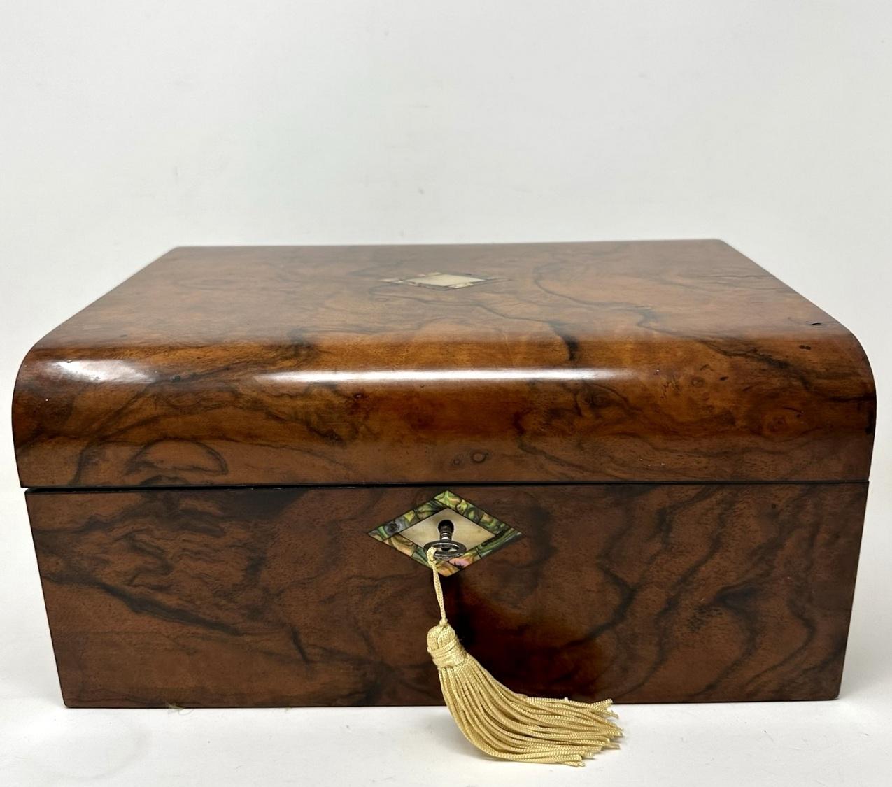 wooden card box with lock