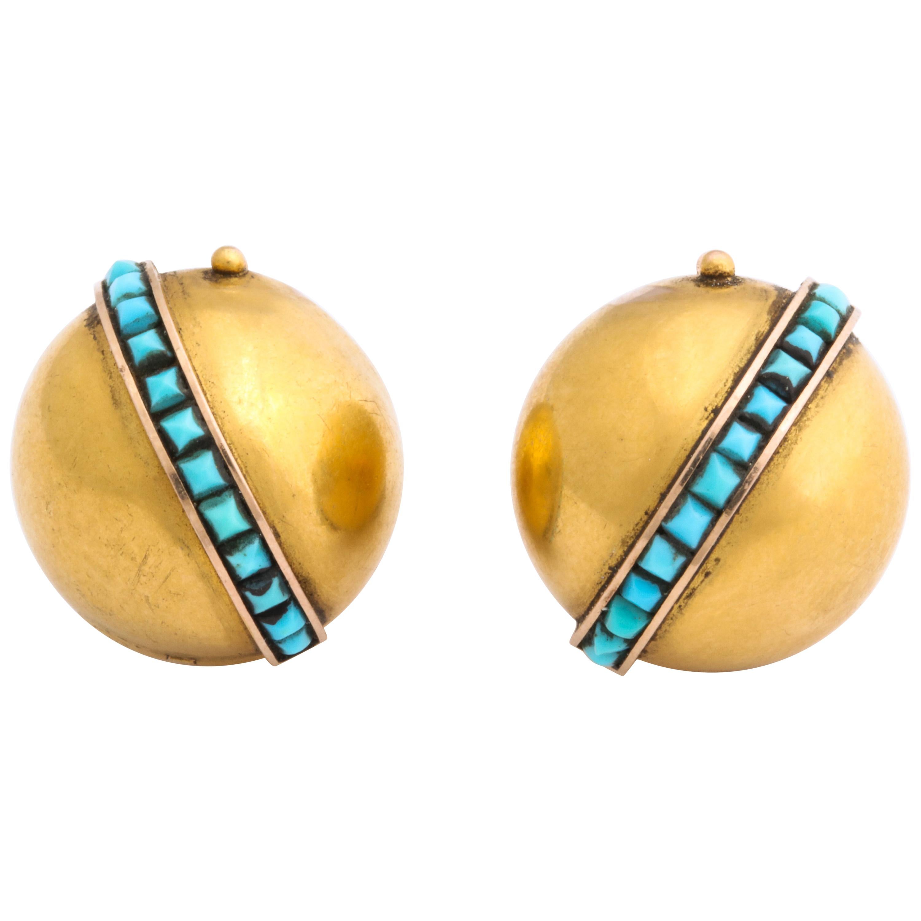 Antique Victorian Turquoise Set Coach Covers