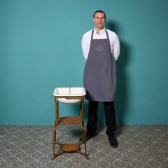 Antique Victorian Twyfords Ceramic Campaign Sink & Stand