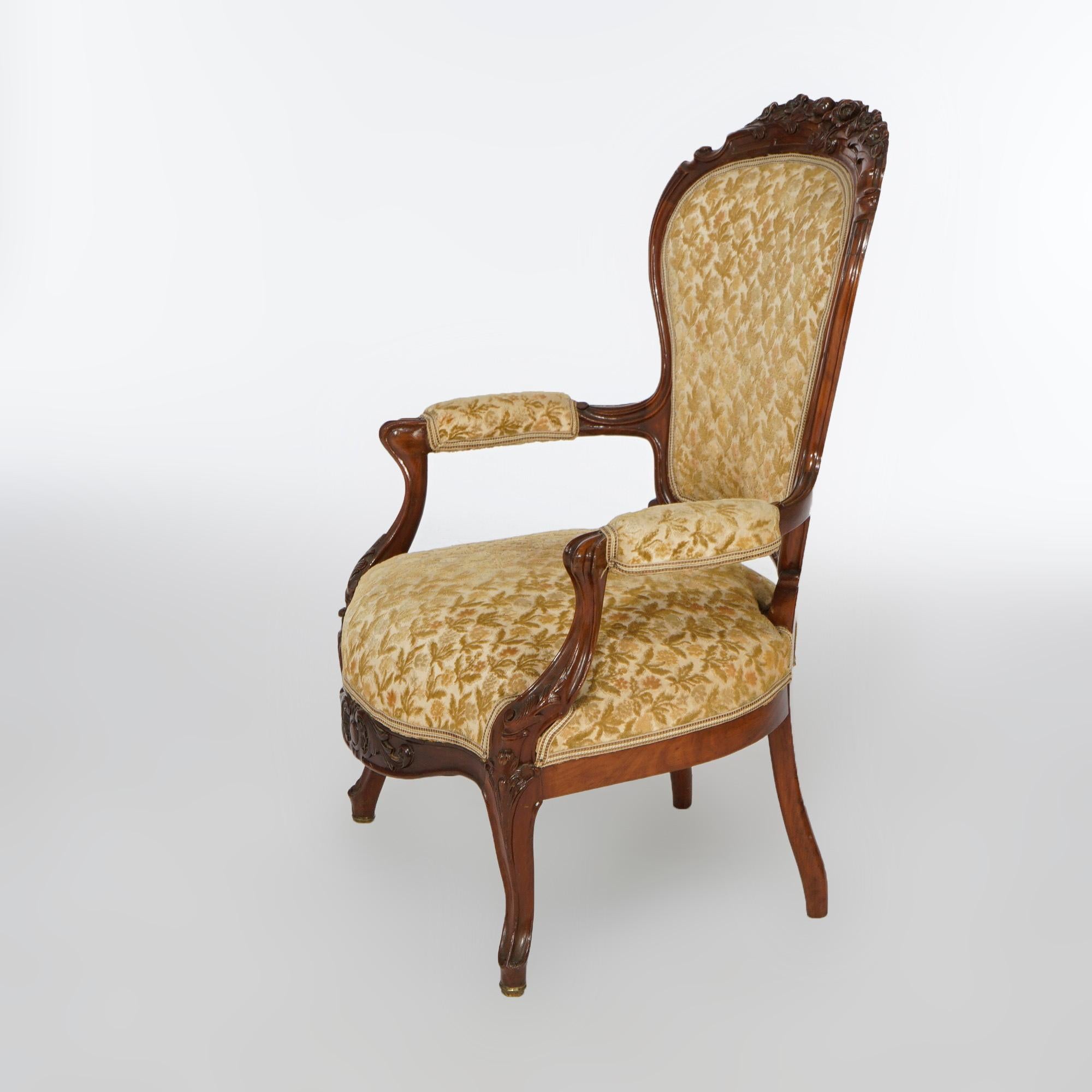 antique one arm ladies chair