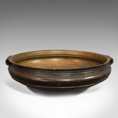 Antique Victorian Urli, Indian, Bronze, Temple Bowl, 19th Century, circa 1850