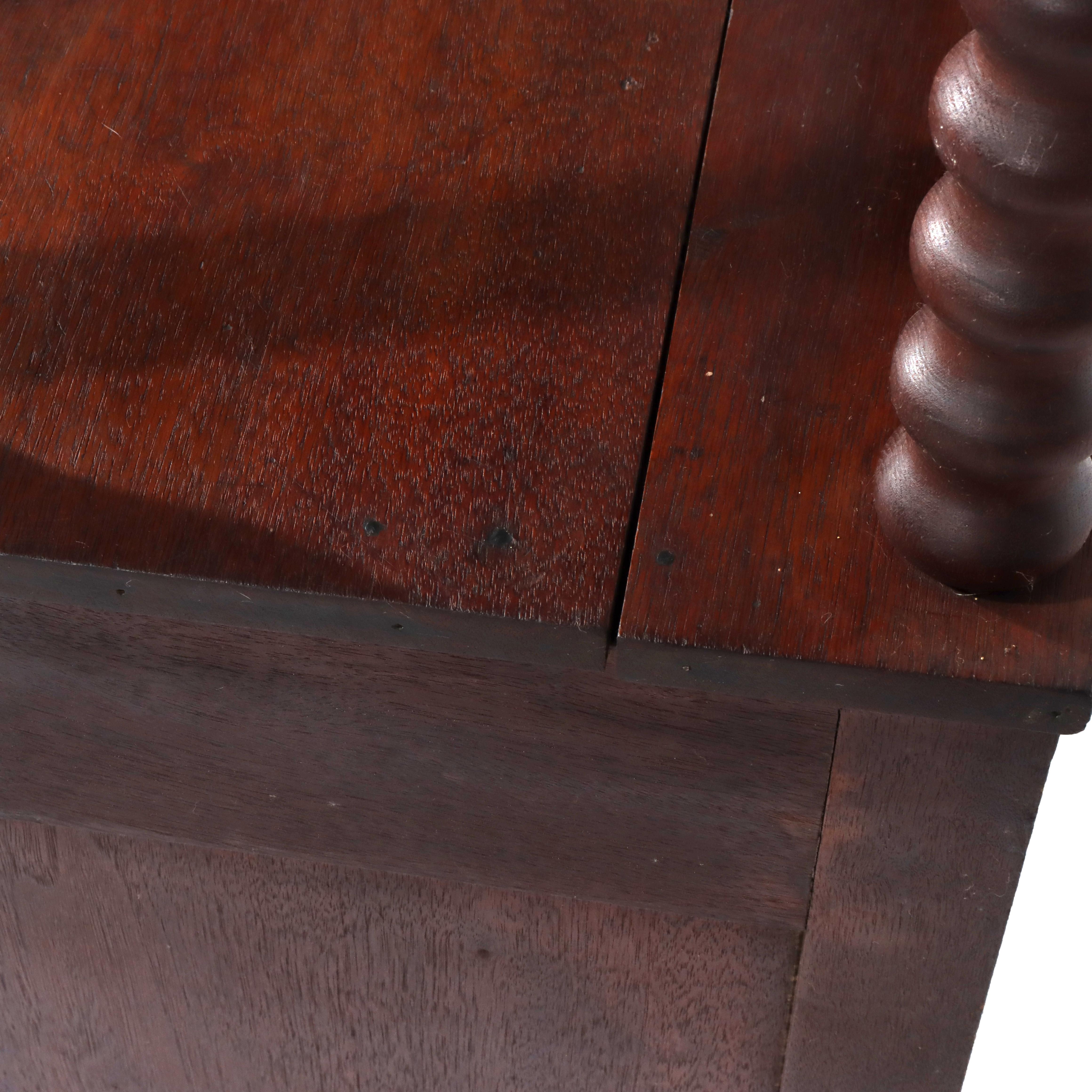 Antique Victorian Walnut 2-Shelf Server Etagere C1880 For Sale 6