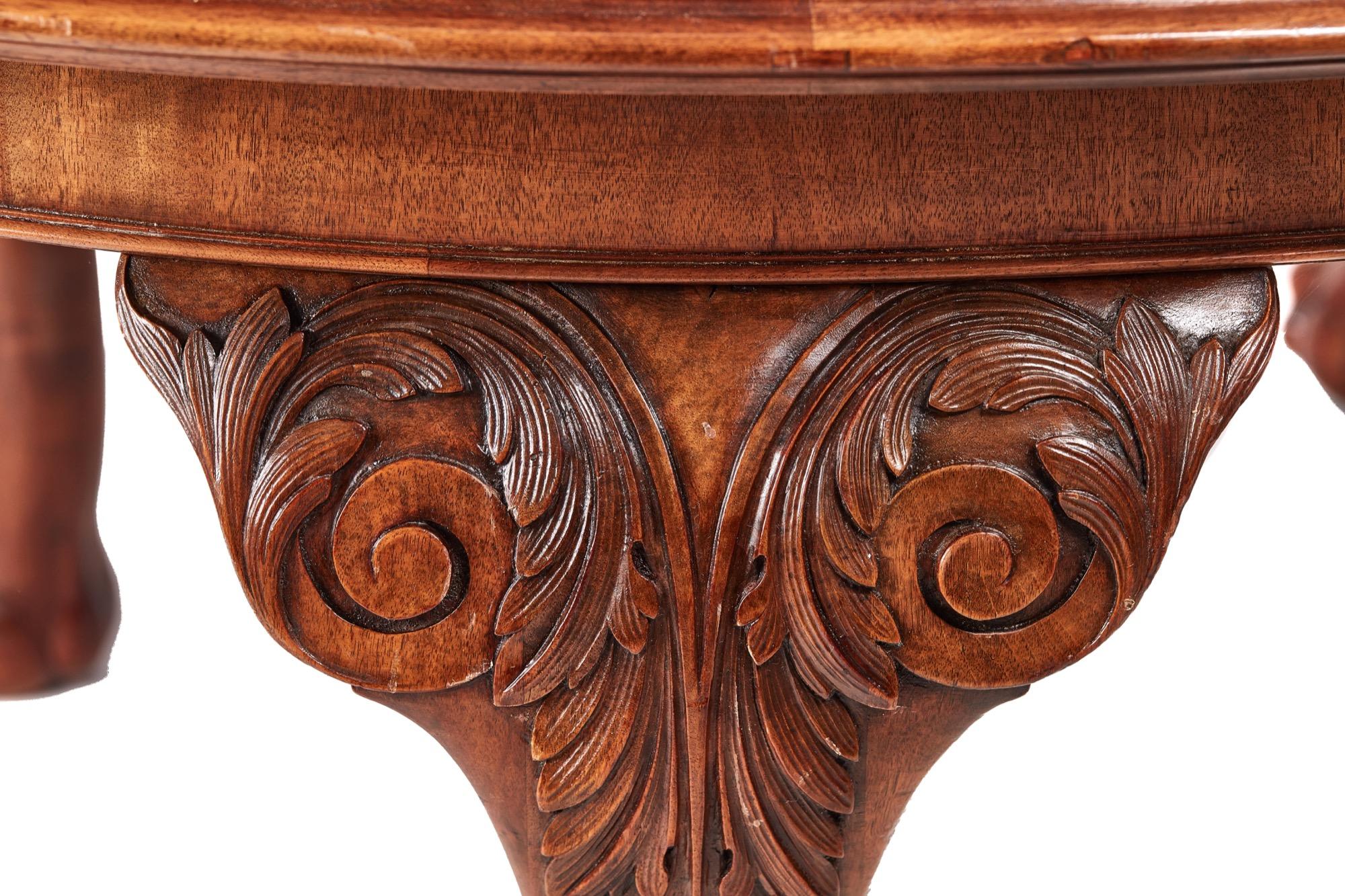 Antiker viktorianischer ausziehbarer Esstisch aus Walnussholz im Zustand „Hervorragend“ im Angebot in Suffolk, GB