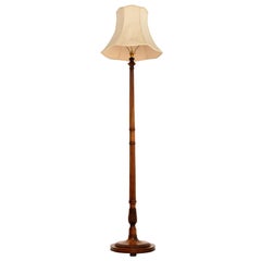 Antique Victorian Walnut Floor Lamp