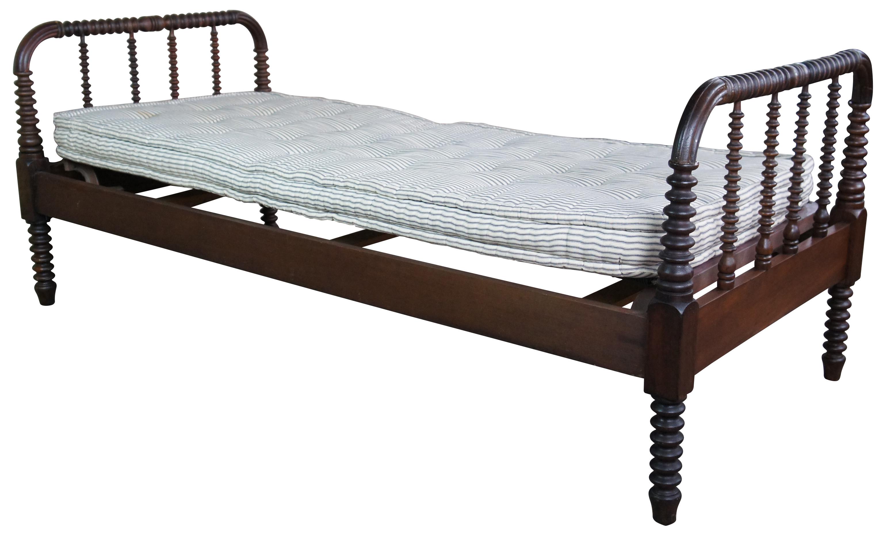 antique spool bed value