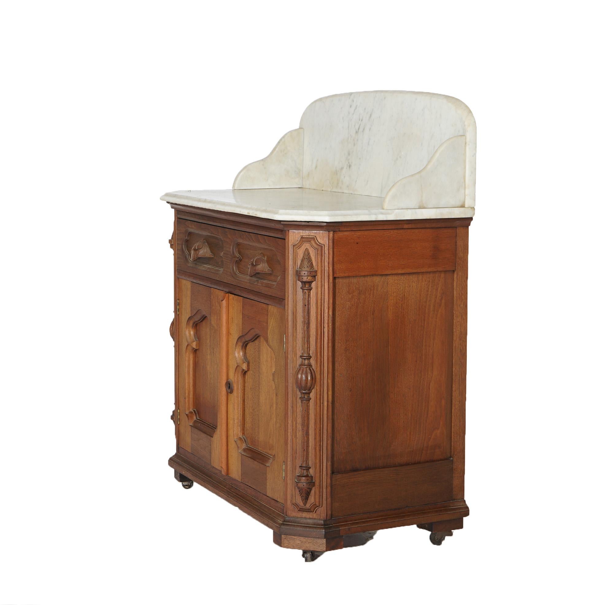 antique marble wash stand